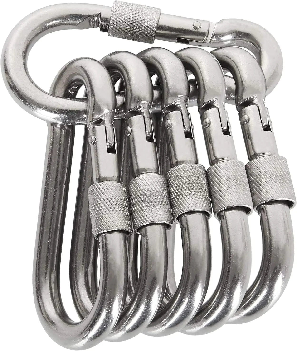 Locking Carabiner 6-Pack