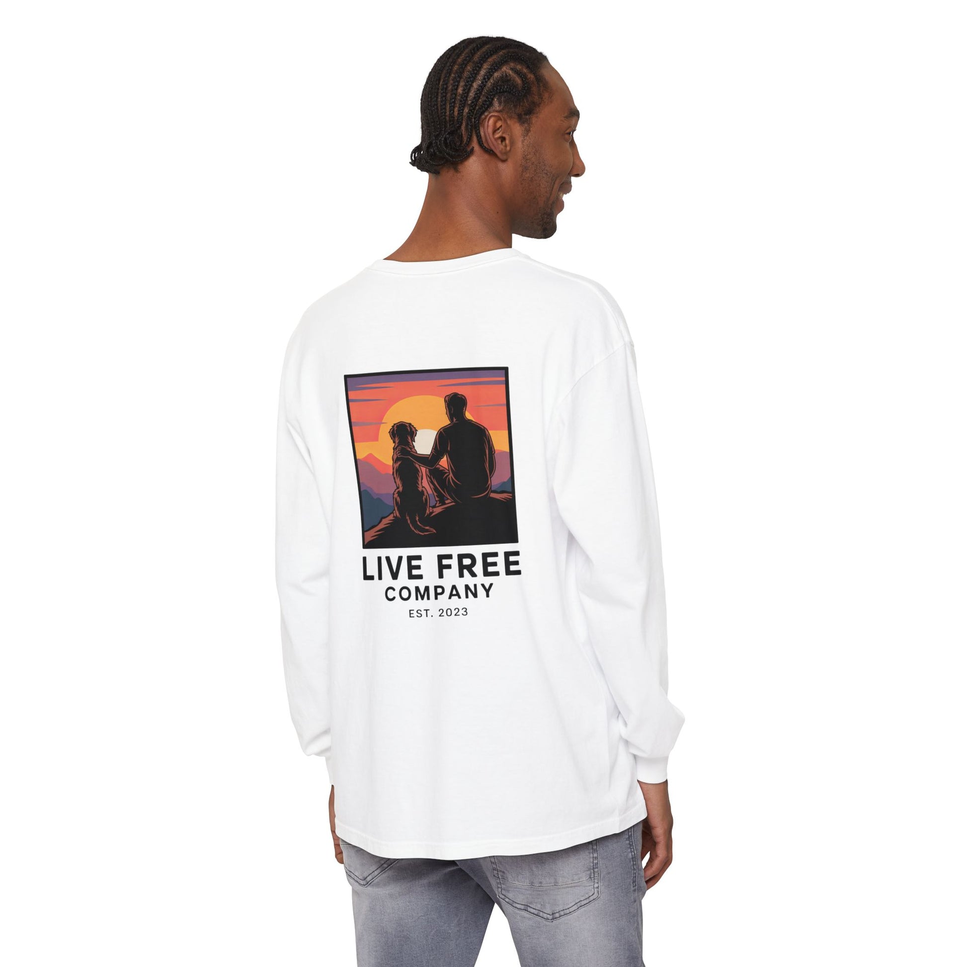 Sunset Retriever Long Sleeve T-Shirt