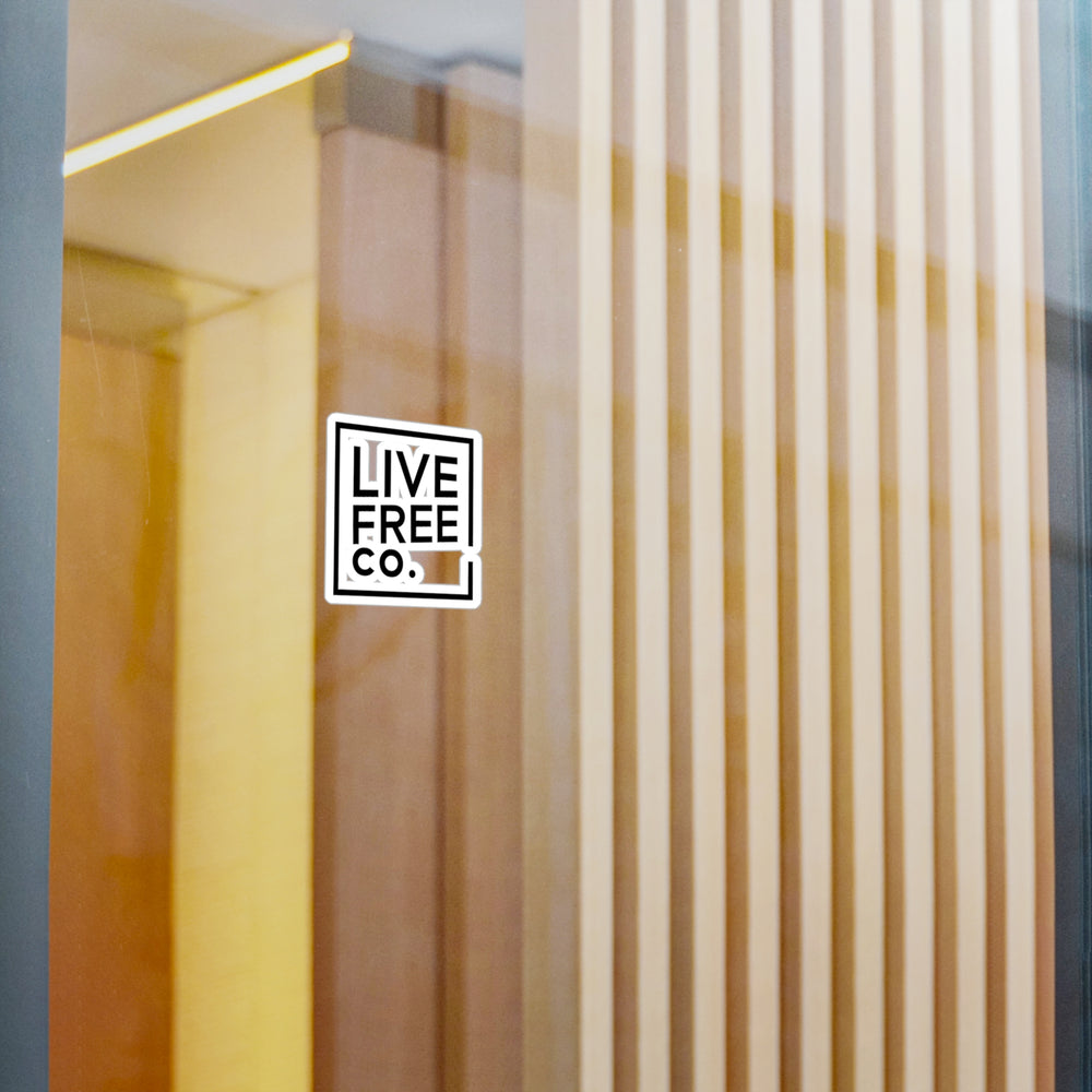 Live Free Company Sticker