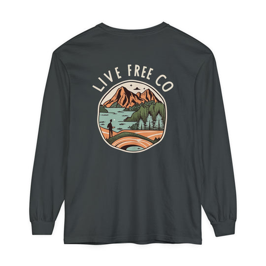 Mountain Alien Long Sleeve T-Shirt