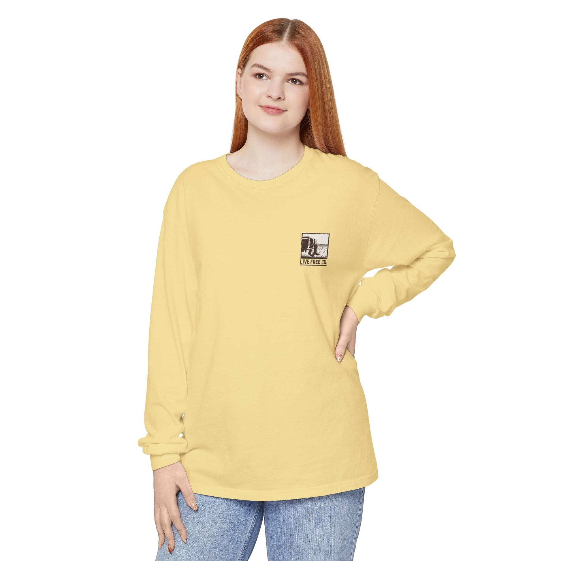 Rustic Horizon Long Sleeve T-Shirt