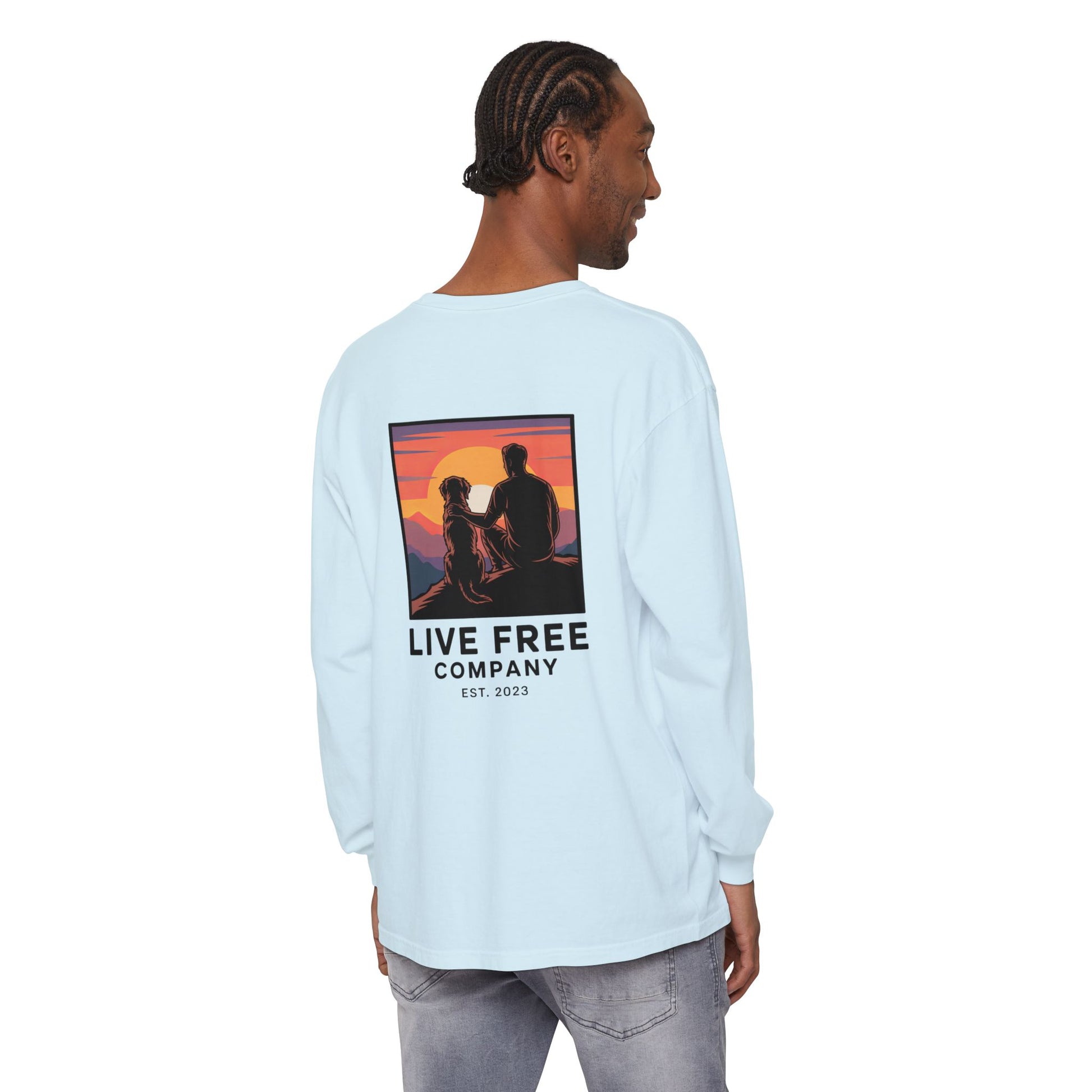 Sunset Retriever Long Sleeve T-Shirt