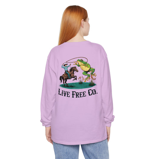 Rodeo Frog Long Sleeve T-Shirt