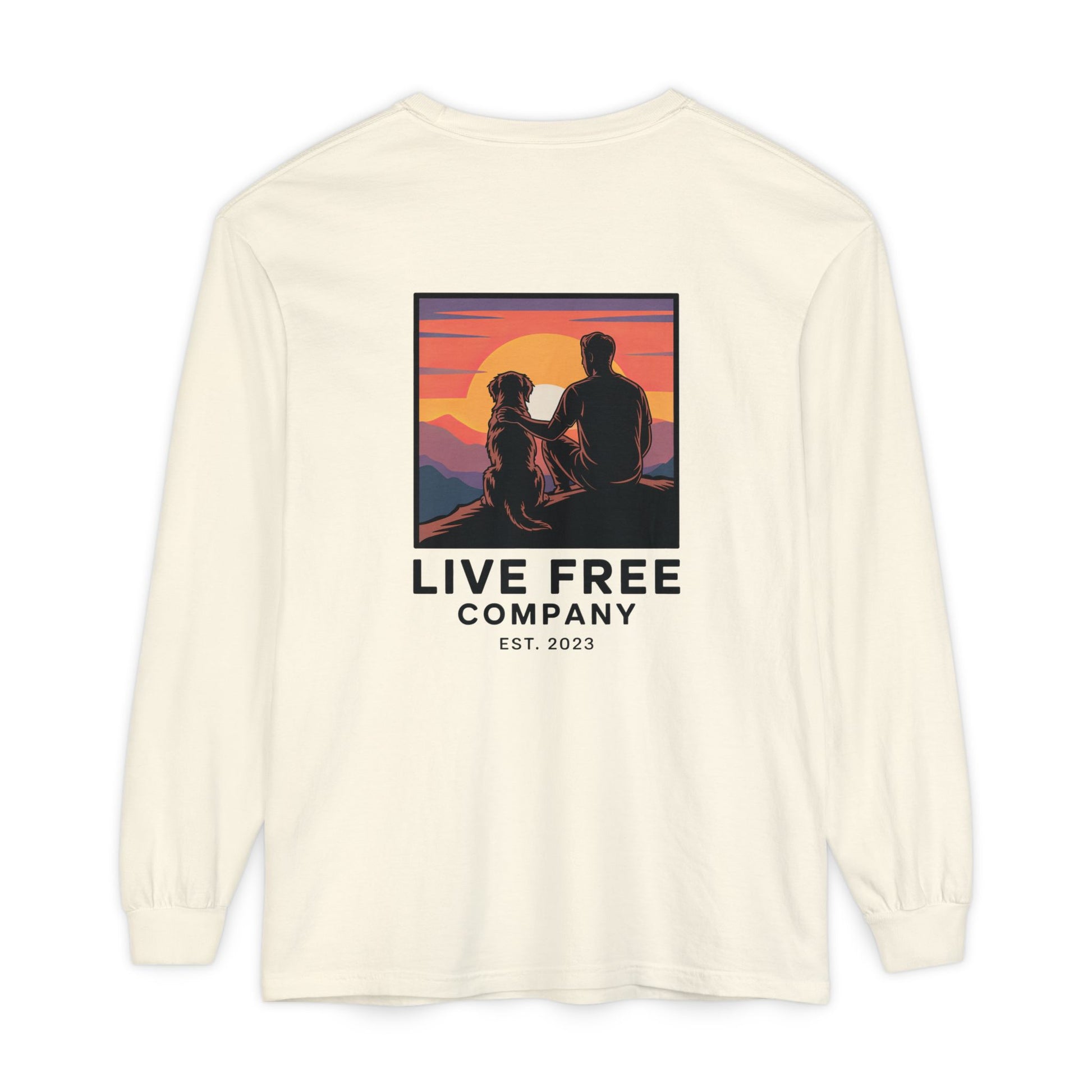 Sunset Retriever Long Sleeve T-Shirt