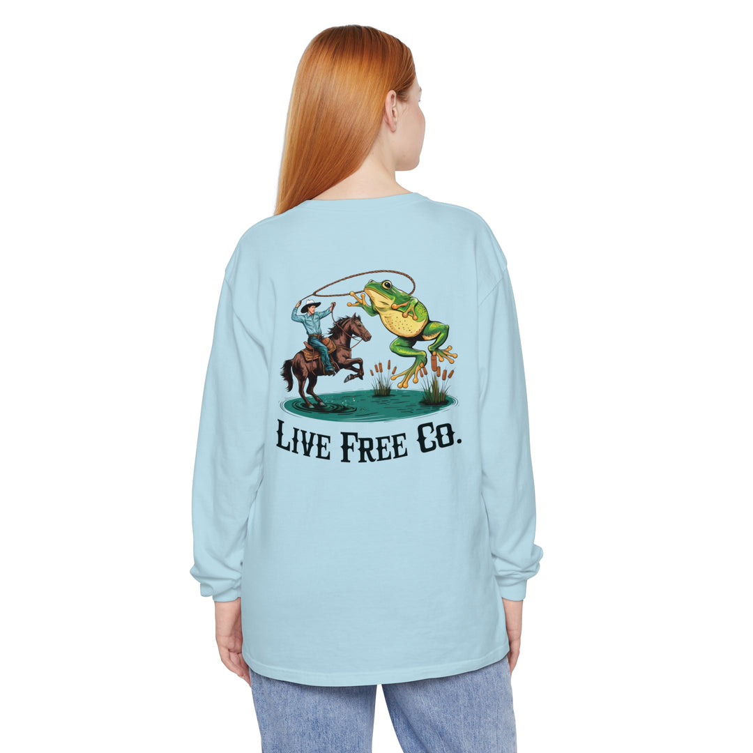 Rodeo Frog Long Sleeve T-Shirt