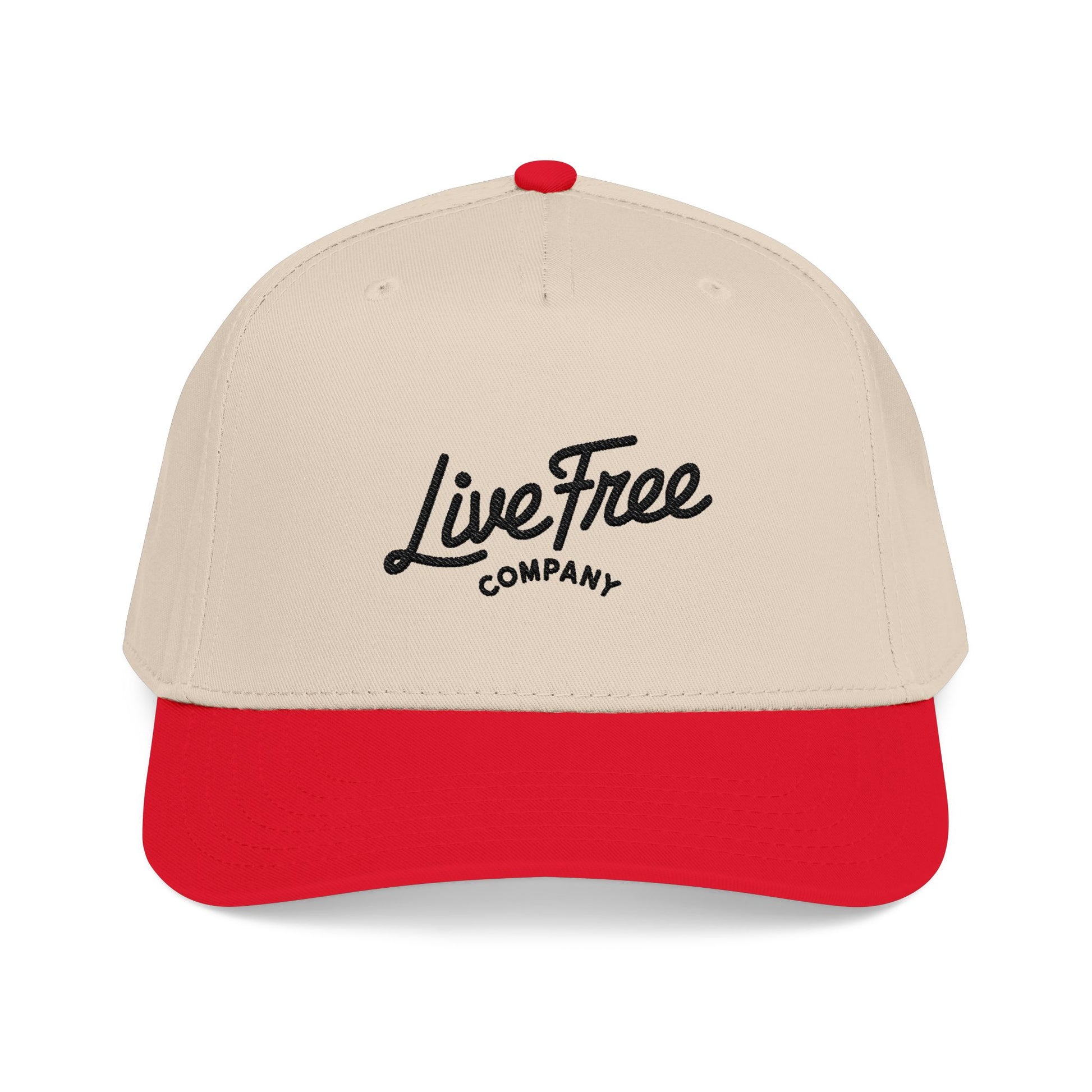 Live Free 2- Tone Cap