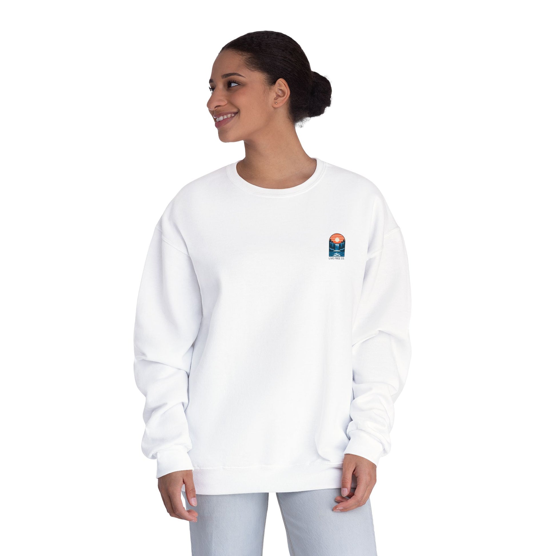 Tranquil Falls Crewneck Sweatshirt