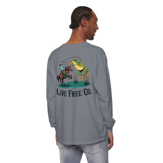 Rodeo Frog Long Sleeve T-Shirt