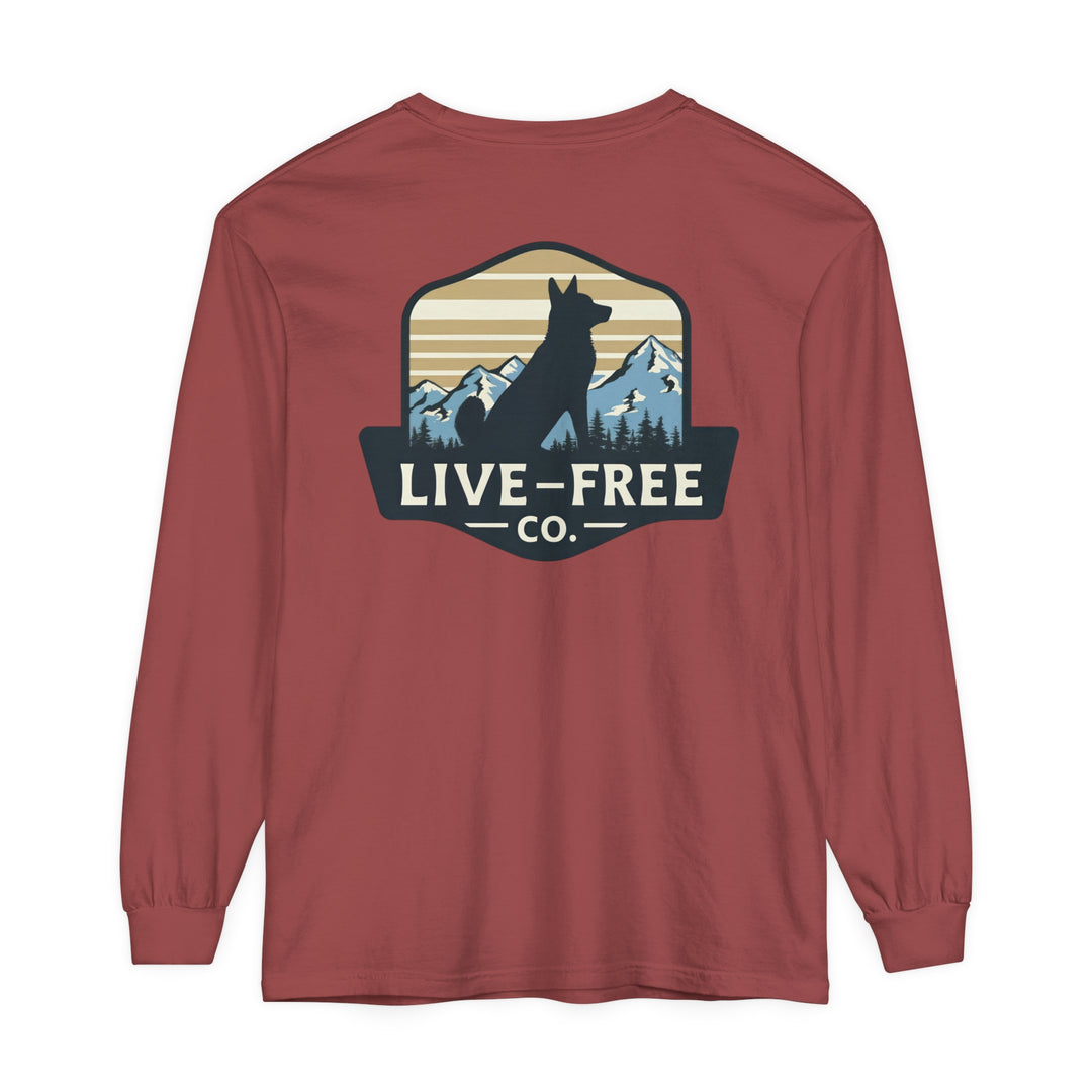 Mountain Pup Long Sleeve T-Shirt