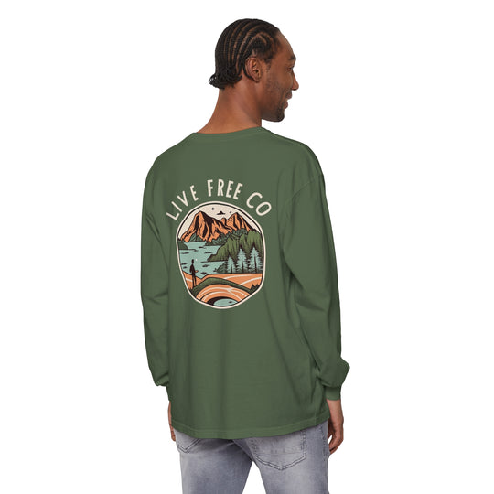 Mountain Alien Long Sleeve T-Shirt