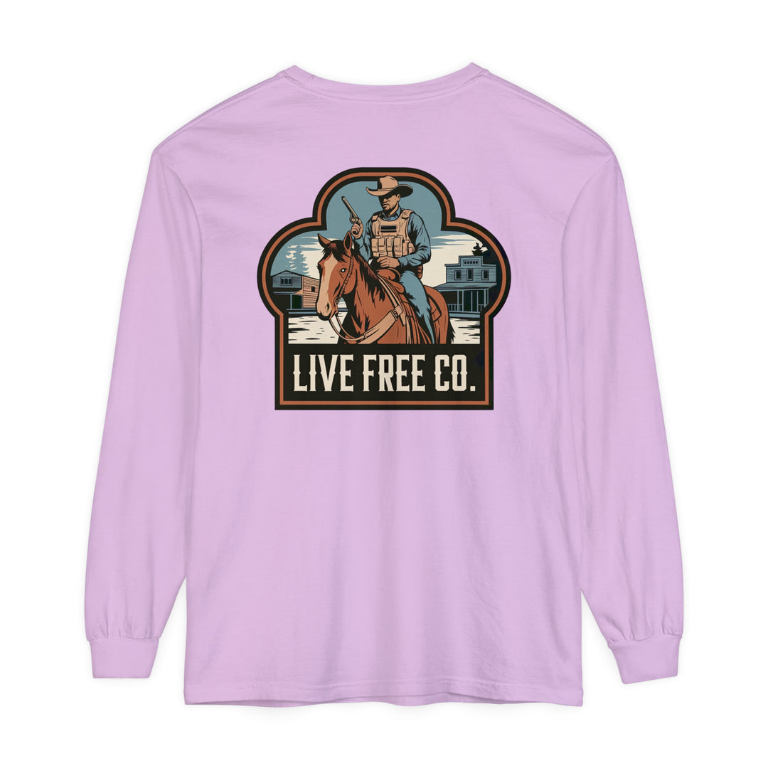 Modern Day Cowboy Long Sleeve T-Shirt