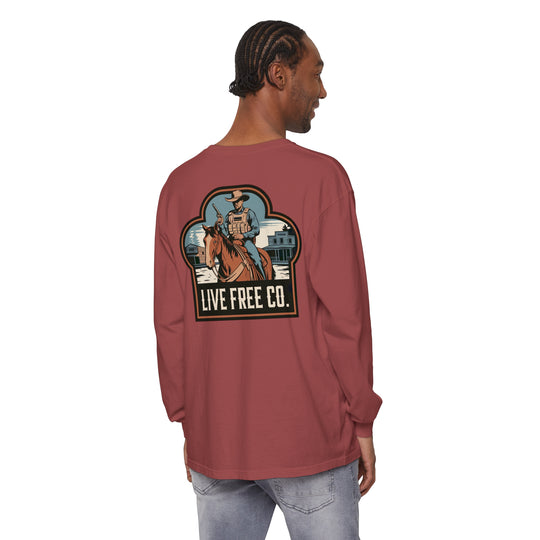 Modern Day Cowboy Long Sleeve T-Shirt