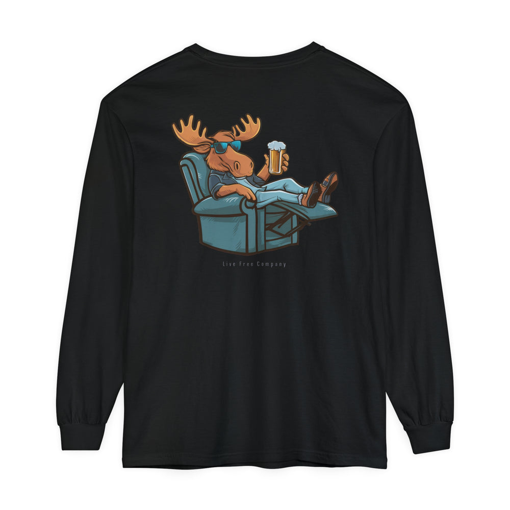 Moose Man Long Sleeve T-Shirt