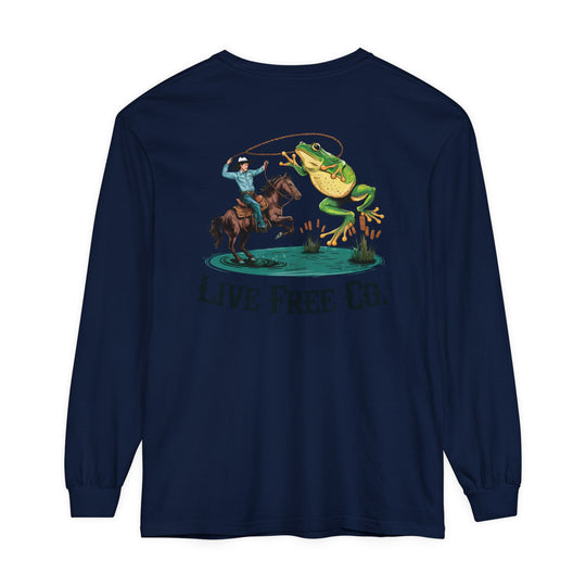 Rodeo Frog Long Sleeve T-Shirt