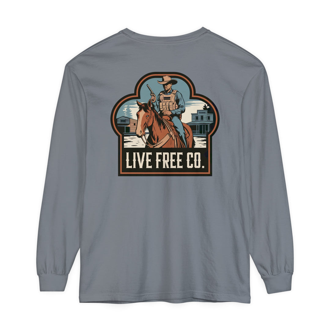 Modern Day Cowboy Long Sleeve T-Shirt