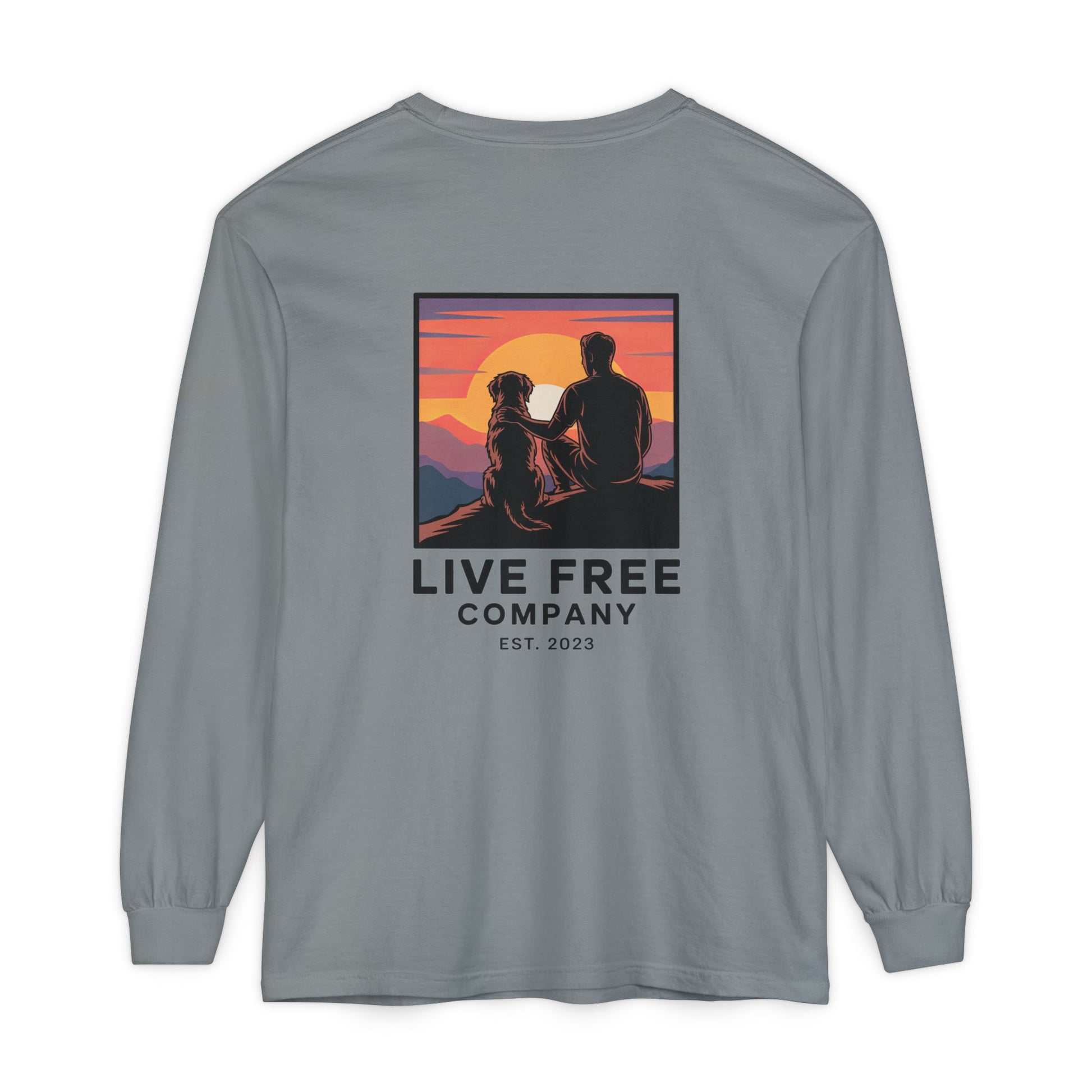 Sunset Retriever Long Sleeve T-Shirt