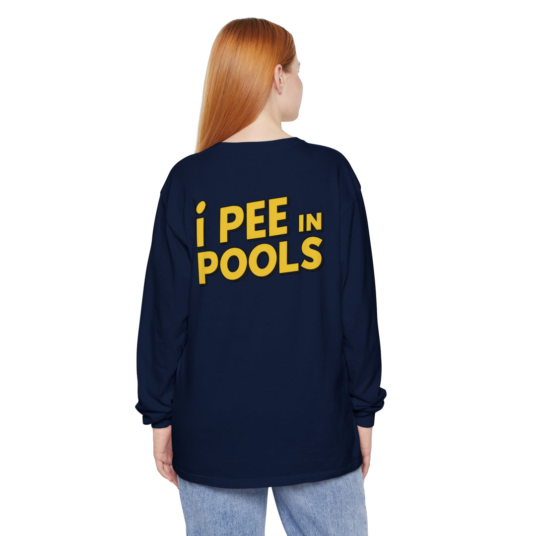 Yellow Pools Long Sleeve T-Shirt