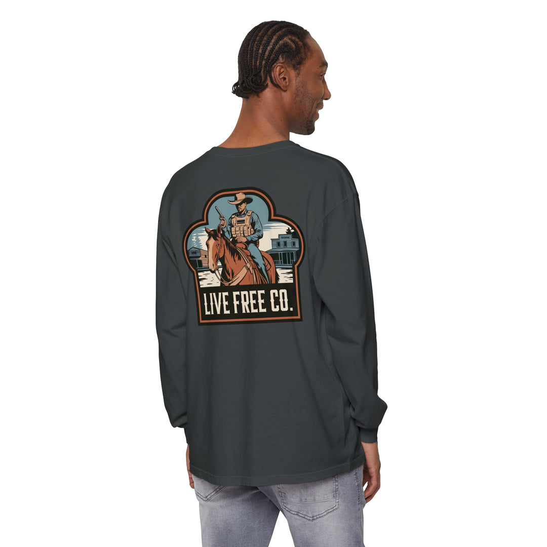 Modern Day Cowboy Long Sleeve T-Shirt