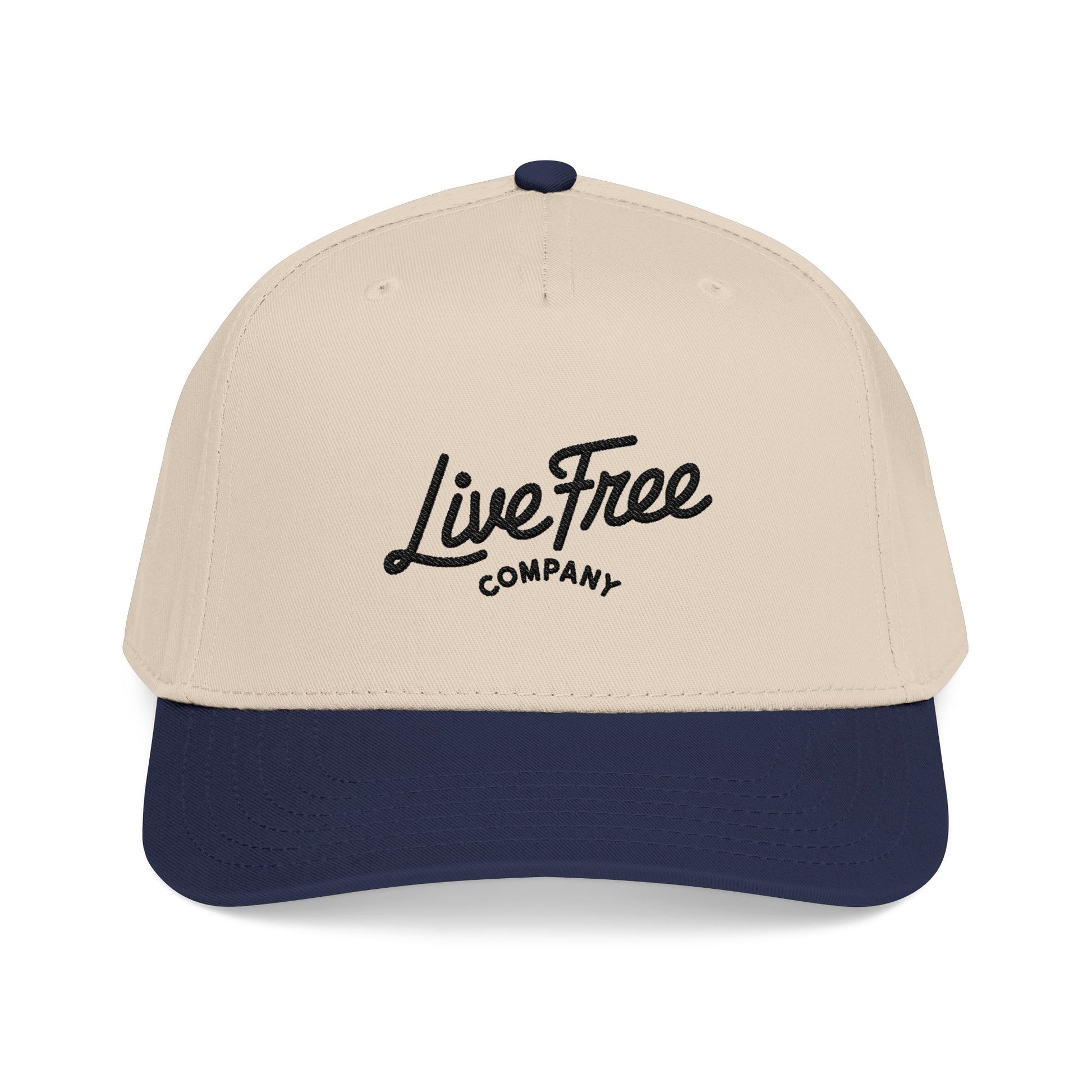 Live Free 2- Tone Cap