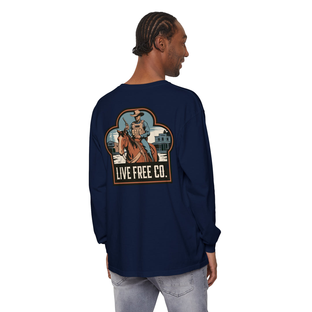 Modern Day Cowboy Long Sleeve T-Shirt