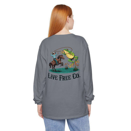 Rodeo Frog Long Sleeve T-Shirt