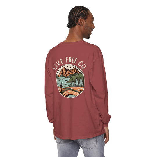 Mountain Alien Long Sleeve T-Shirt