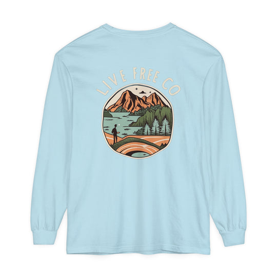 Mountain Alien Long Sleeve T-Shirt