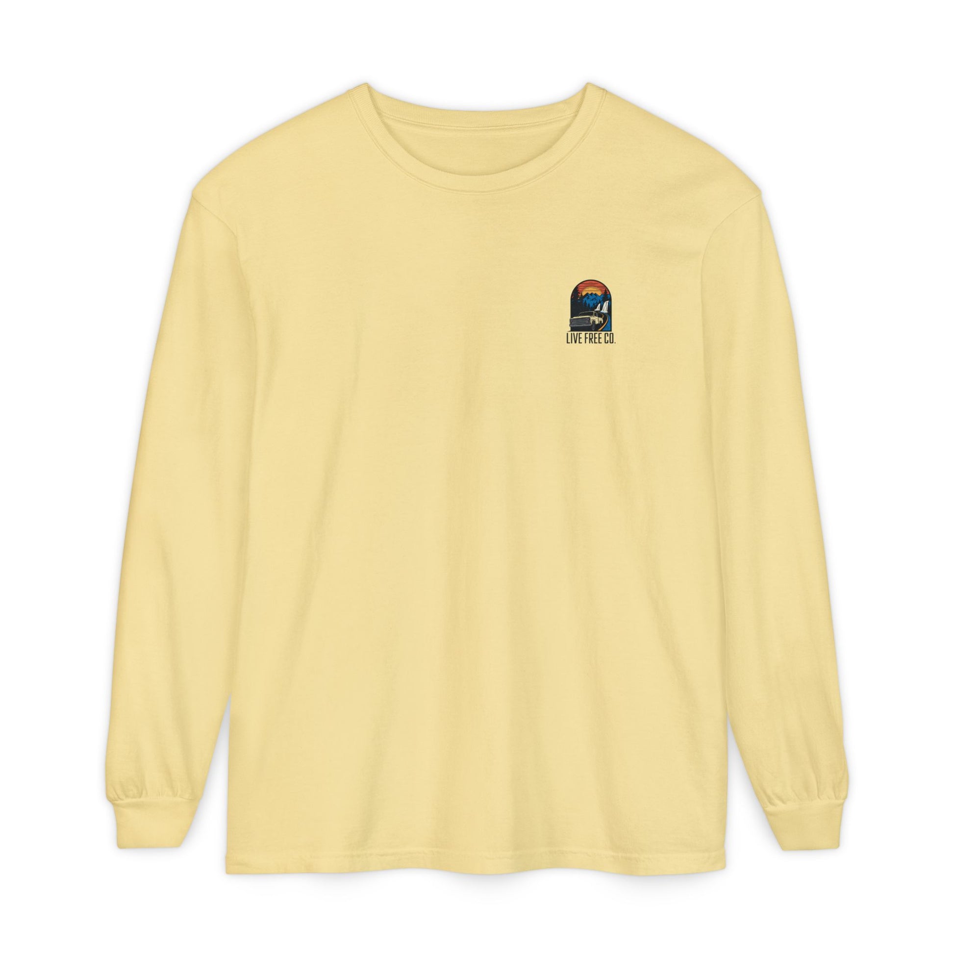 Retro Drive Long Sleeve T-Shirt