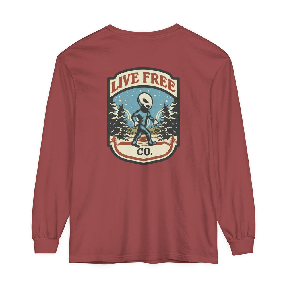 Unusual Visitor Long Sleeve T-Shirt