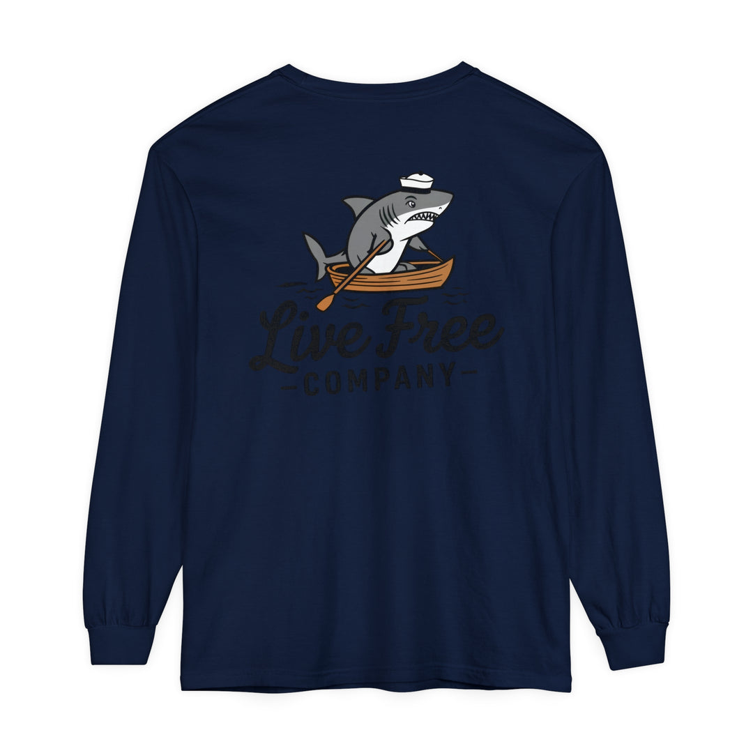 Sheldon the Shark Long Sleeve T-Shirt