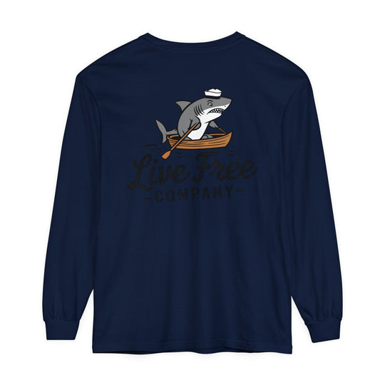 Sheldon the Shark Long Sleeve T-Shirt