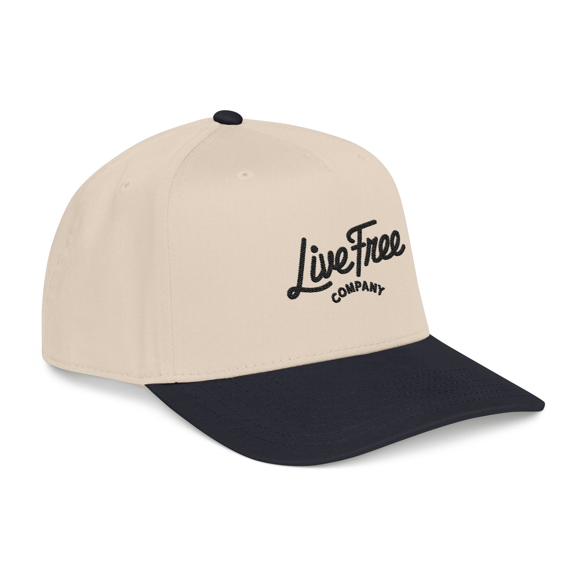 Live Free 2- Tone Cap