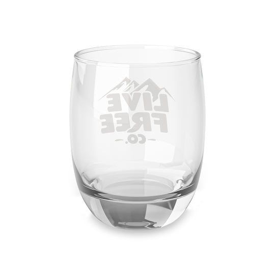 Live Free Co. Whiskey Glass