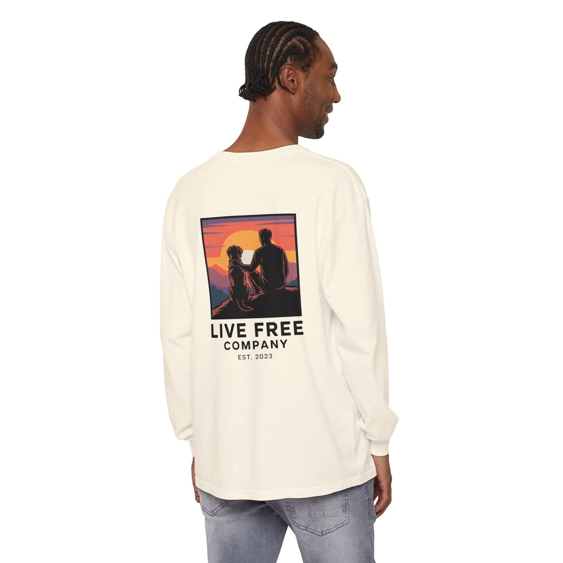 Sunset Retriever Long Sleeve T-Shirt