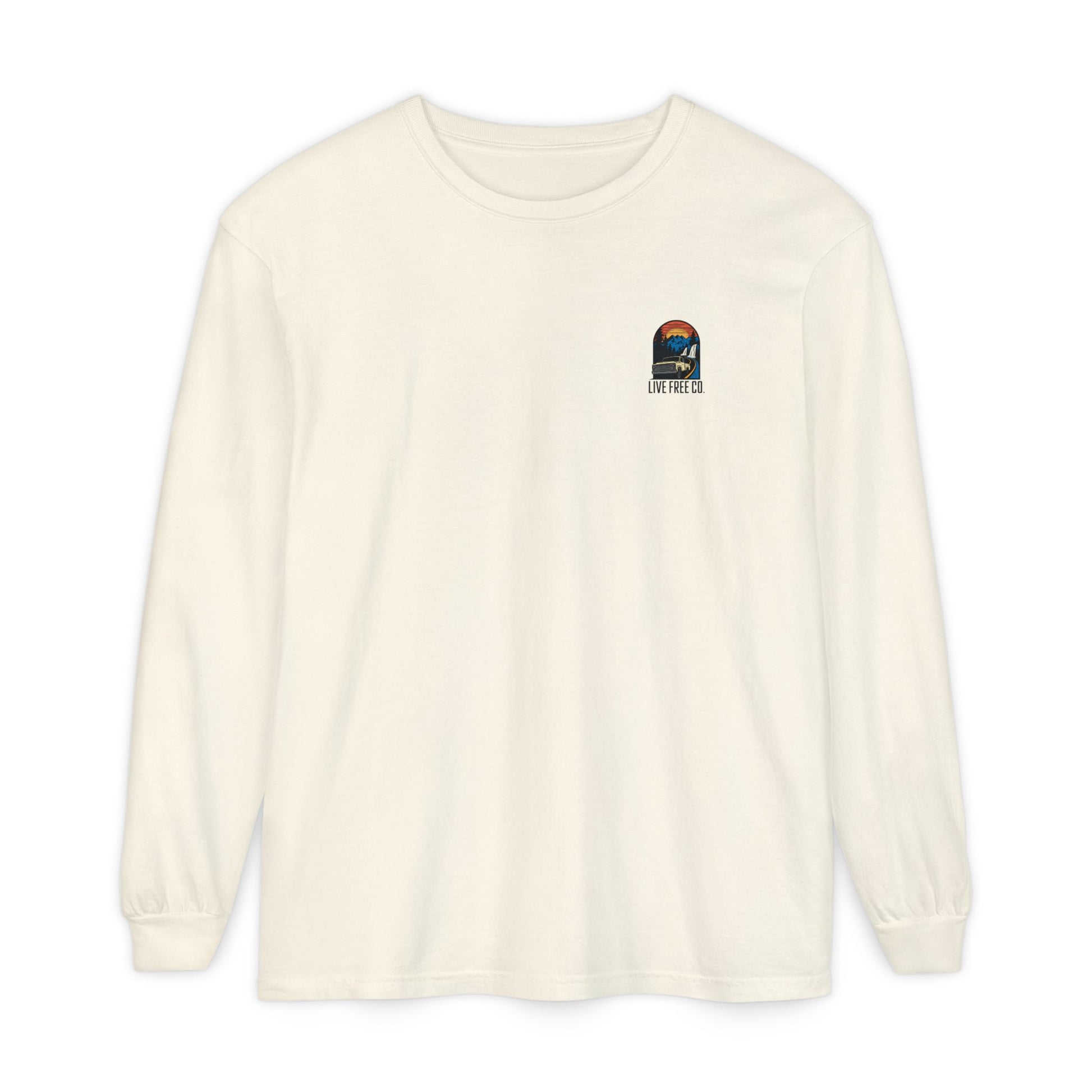 Retro Drive Long Sleeve T-Shirt