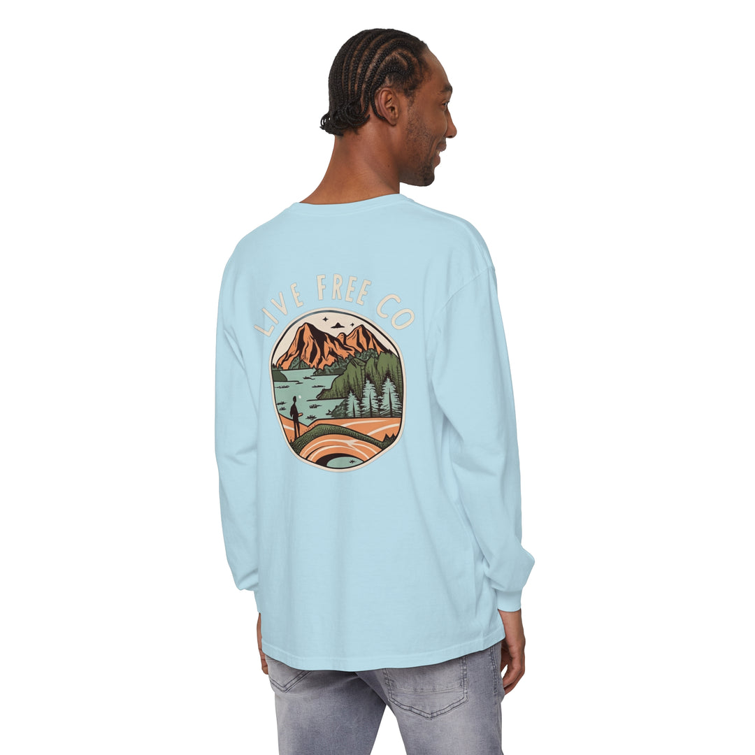 Mountain Alien Long Sleeve T-Shirt