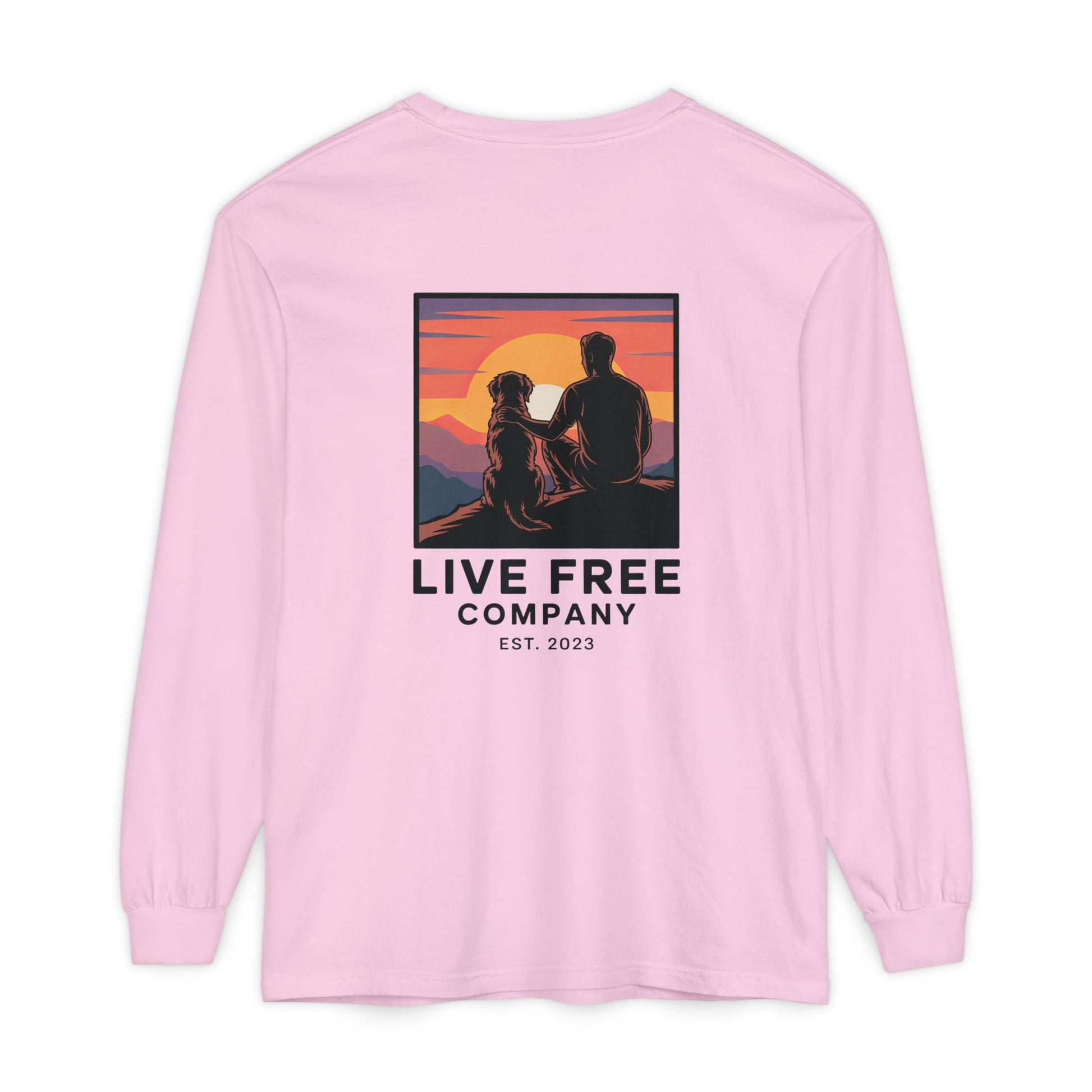 Sunset Retriever Long Sleeve T-Shirt