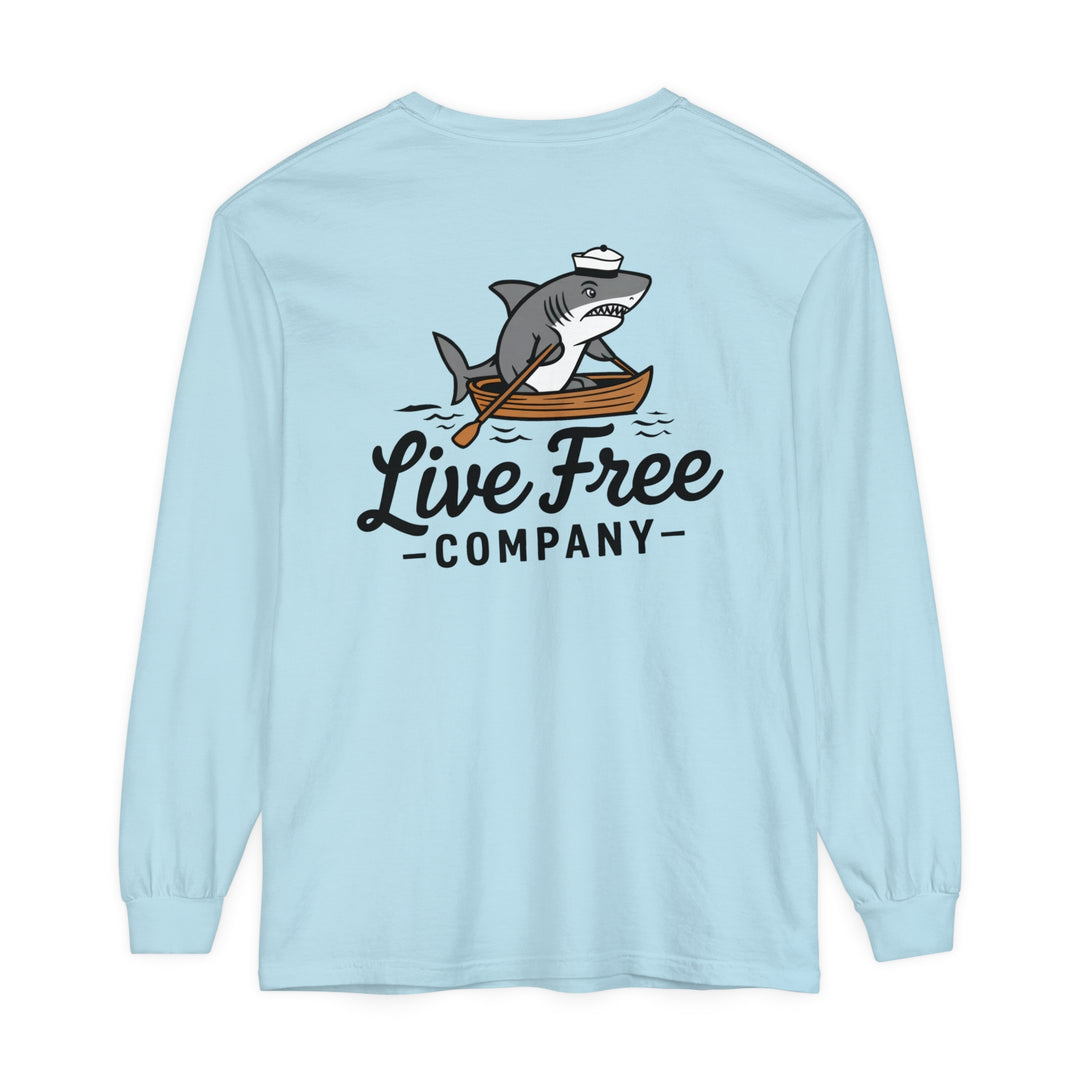 Sheldon the Shark Long Sleeve T-Shirt