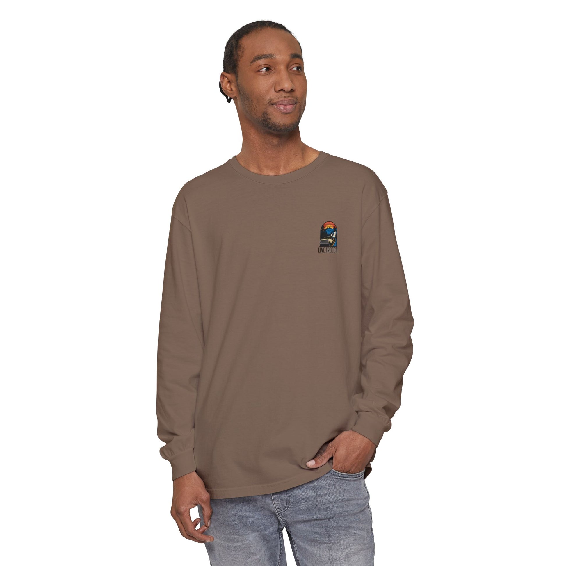 Retro Drive Long Sleeve T-Shirt