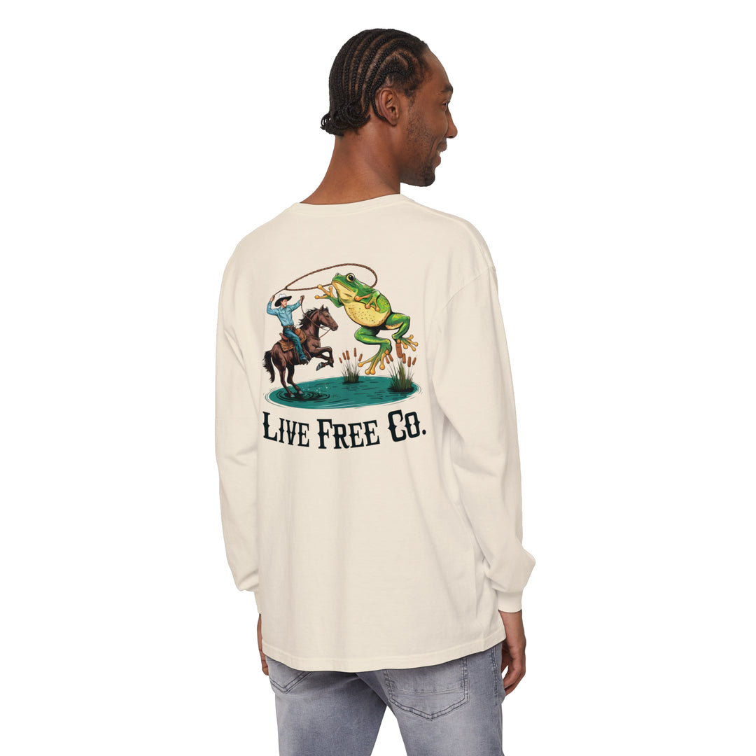 Rodeo Frog Long Sleeve T-Shirt