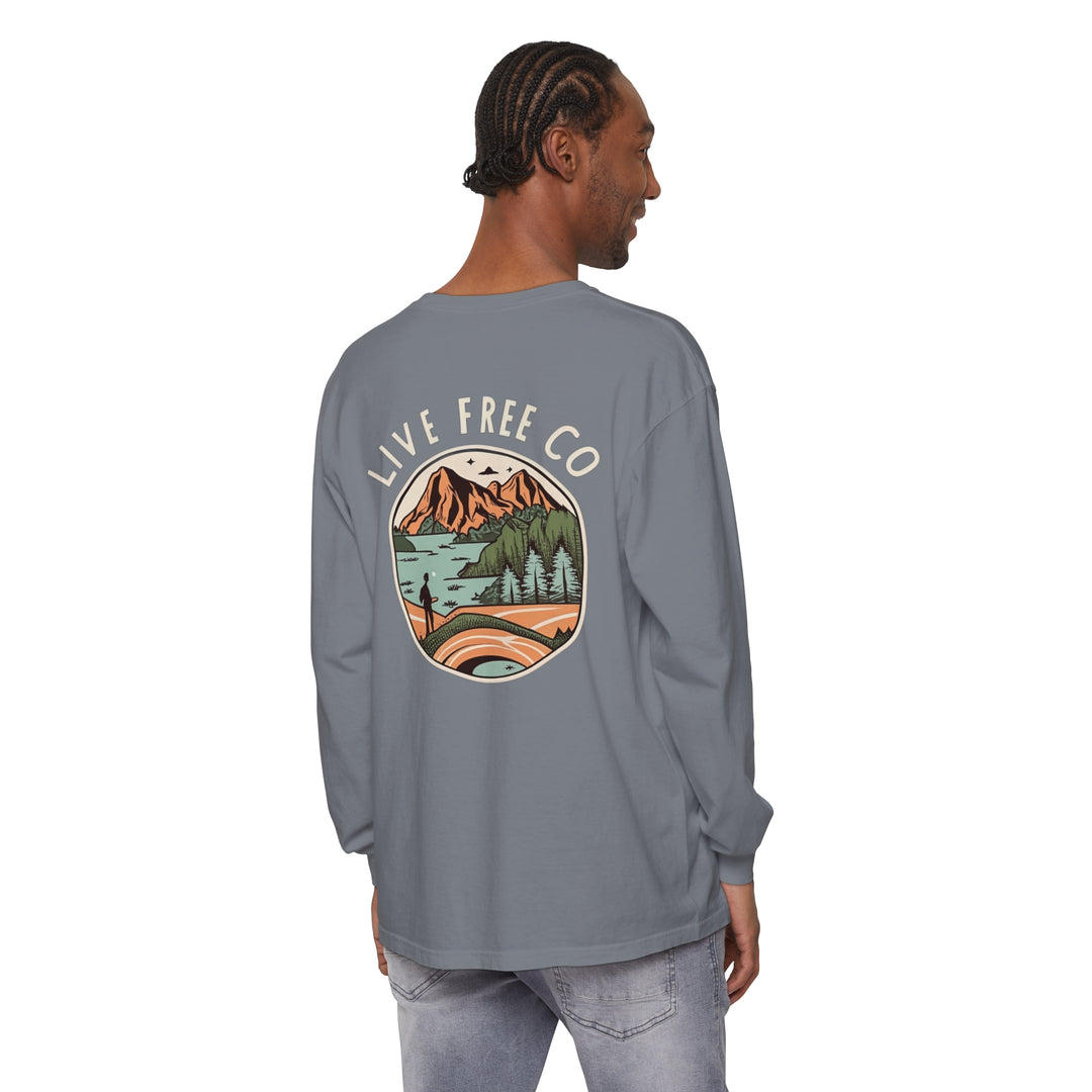 Mountain Alien Long Sleeve T-Shirt