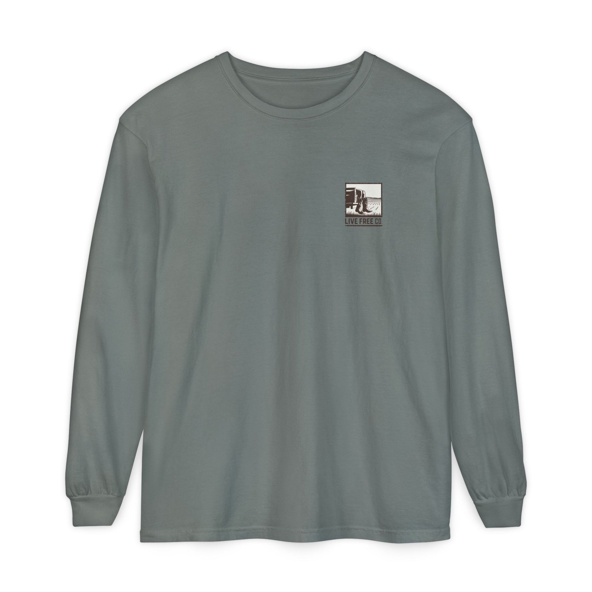 Rustic Horizon Long Sleeve T-Shirt