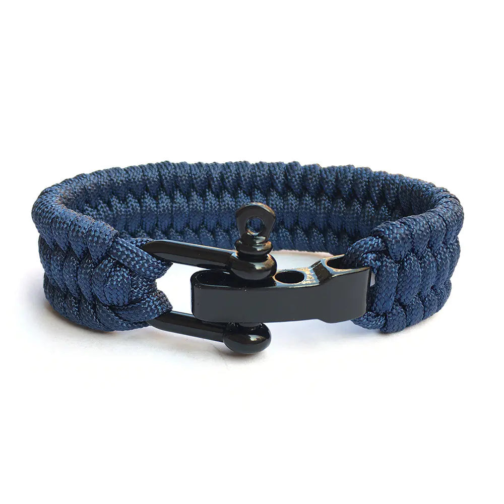 Metal Clasp Paracord Bracelet