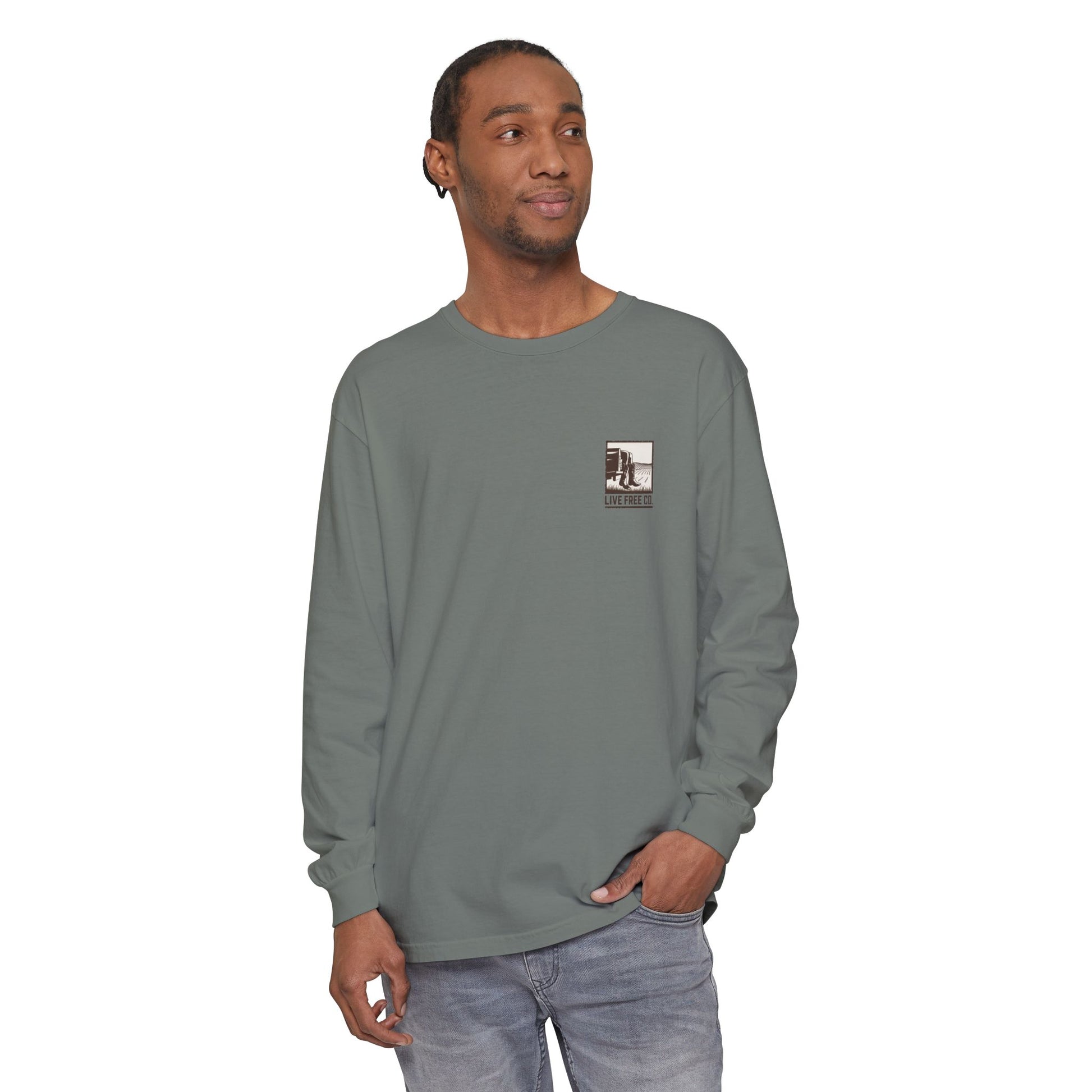Rustic Horizon Long Sleeve T-Shirt