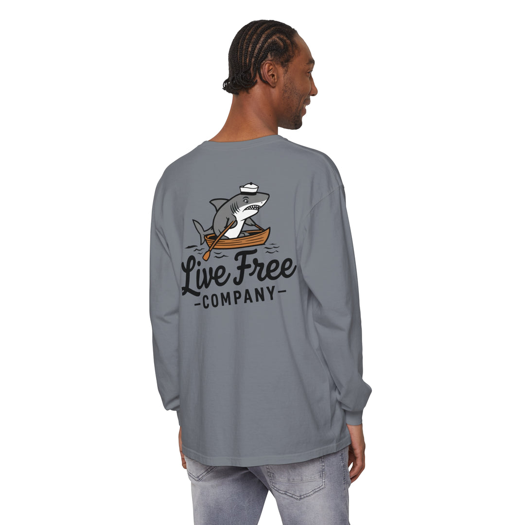 Sheldon the Shark Long Sleeve T-Shirt