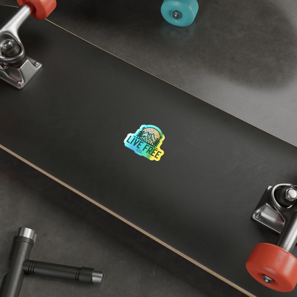 Simple Life Holographic Sticker