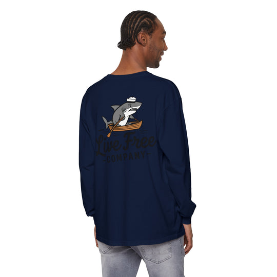 Sheldon the Shark Long Sleeve T-Shirt