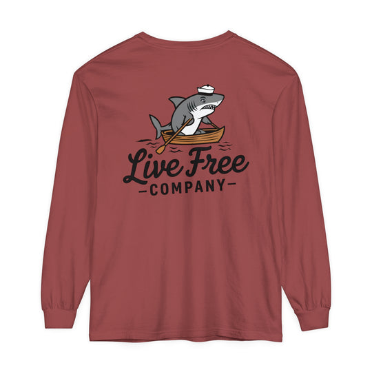 Sheldon the Shark Long Sleeve T-Shirt