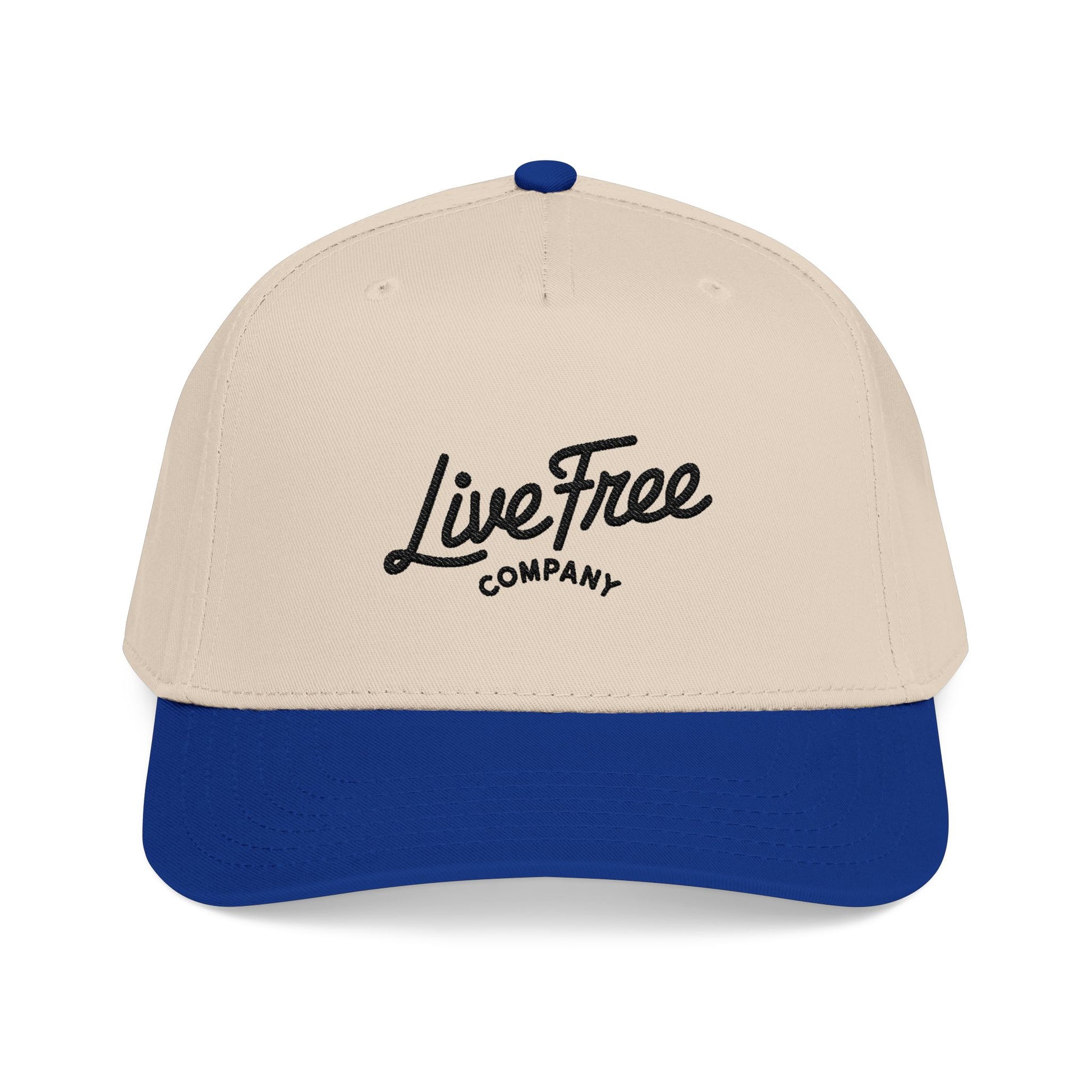 Live Free 2- Tone Cap