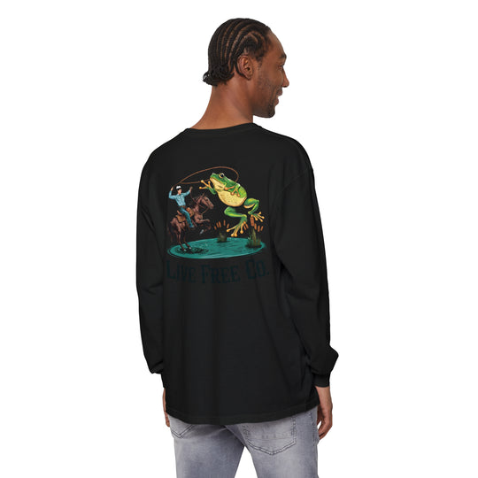 Rodeo Frog Long Sleeve T-Shirt